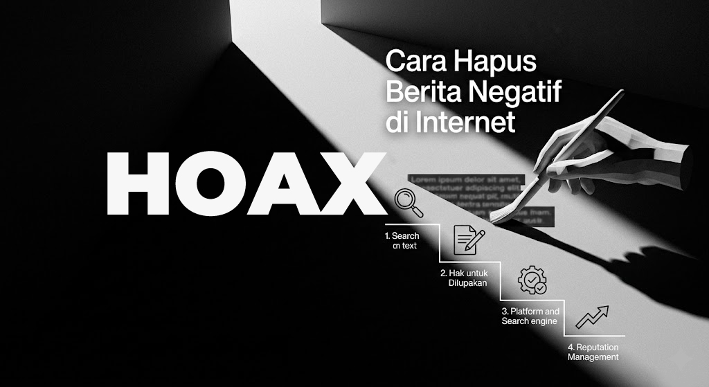 Cara hapus berita negatif atau berita bohong yang tersebar di internet